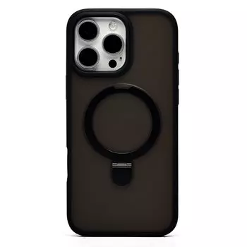 Чехол-накладка Activ SM088 SafeMag для смартфона Apple iPhone 16 Pro Max, силикон, черный (236500)