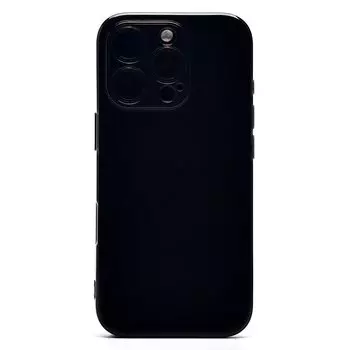 Чехол-накладка Activ Ultra Slim для смартфона Apple iPhone 16 Pro, силикон, черный (234391)