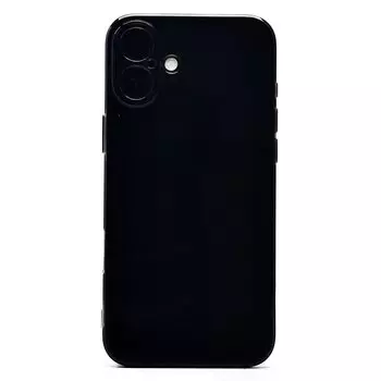 Чехол-накладка Activ Ultra Slim для смартфона Apple iPhone 16 Plus, силикон, черный (234390)