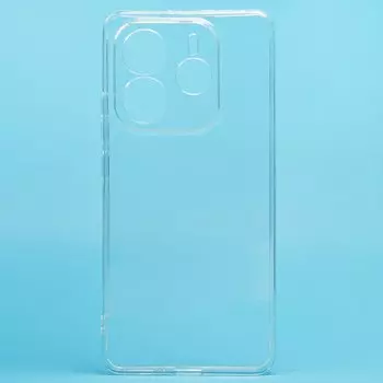 Чехол-накладка Activ Ultra Slim для смартфона Xiaomi Redmi Note 14 5G Global, силикон, прозрачный (238789)