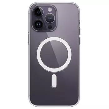 Чехол-накладка Apple Clear Case MagSafe для смартфона Apple iPhone 14 Pro Max, прозрачный (MPU73ZM/A)