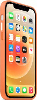 Чехол-накладка Apple MagSafe для смартфона Apple iPhone 12/12 Pro, силикон, кумкват (MHKY3ZE/A)