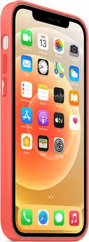 Чехол-накладка Apple MagSafe для смартфона Apple iPhone 12/12 Pro, силикон, розовый цитрус (MHL03ZE/A)