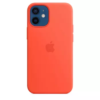 Чехол-накладка Apple MagSafe Silicone Case для смартфона Apple iPhone 12 mini, силикон, солнечный апельсин (MKTN3ZE/A)