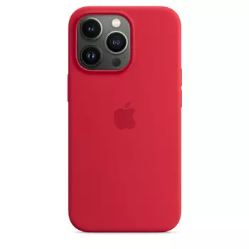 Чехол-накладка Apple MagSafe Silicone Case для смартфона Apple iPhone 13 Pro, силикон, красный (MM2L3ZE/A)
