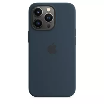 Чехол-накладка Apple MagSafe Silicone Case для смартфона Apple iPhone 13 Pro, силикон, синий омут (MM2J3ZE/A)
