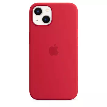 Чехол-накладка Apple MagSafe Silicone Case для смартфона Apple iPhone 13, силикон, красный (MM2C3ZE/A)