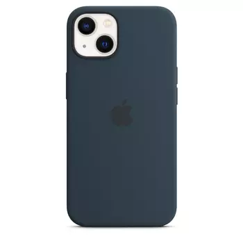 Чехол-накладка Apple MagSafe Silicone Case для смартфона Apple iPhone 13, силикон, синий омут (MM293ZE/A)