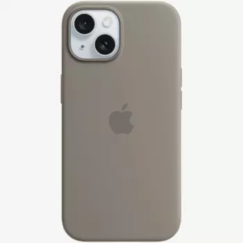 Чехол-накладка Apple Silicone Case A3123 для смартфона Apple iPhone 15, силикон, коричневый (194253939368)