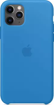 Чехол-накладка Apple Silicone Case для смартфона Apple iPhone 11 Pro, силикон, синяя волна (MY1F2ZM/A)