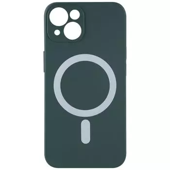 Чехол-накладка Barn&Hollis MagSafe для смартфона Apple iPhone 13, TPU, зеленый