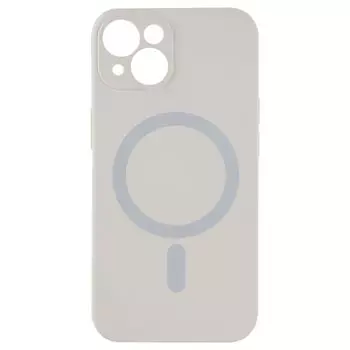 Чехол-накладка Barn&Hollis MagSafe для смартфона Apple iPhone 13, TPU, бежевый