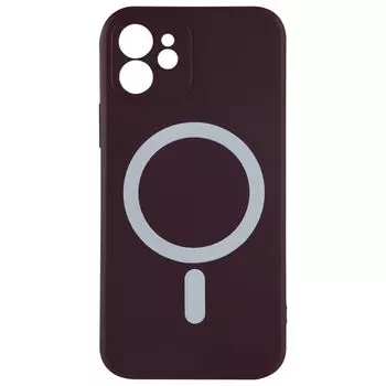 Чехол-накладка Barn&Hollis MagSafe для смартфона Apple iPhone 12, TPU, коричневый