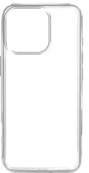 Чехол-накладка BoraSCO для смартфона Apple iPhone 16 Pro, силикон, прозрачный (73518)