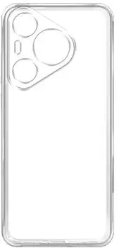 Чехол-накладка BoraSCO для смартфона Huawei Pura 70, силикон, прозрачный (73650)