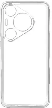 Чехол-накладка BoraSCO для смартфона Huawei Pura 70 Pro, силикон, прозрачный (73651)