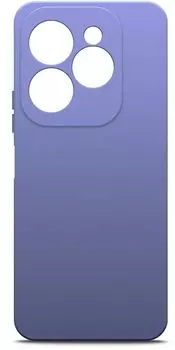 Чехол-накладка BoraSCO для смартфона Infinix Hot 40i/Smart 8/8 Plus/8 Pro, силикон, лавандовый (72662)
