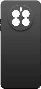 Чехол-накладка BoraSCO для смартфона Realme 12 4G, силикон, черный (73672)