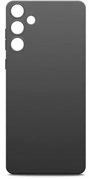 Чехол-накладка BoraSCO для смартфона Samsung Galaxy A15, силикон, черный (72783)