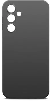 Чехол-накладка BoraSCO для смартфона Samsung Galaxy A25, силикон, черный (72889)