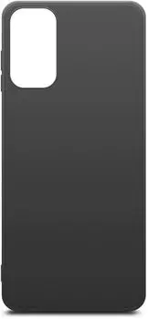 Чехол-накладка BoraSCO для смартфона Samsung Galaxy M52, силикон, черный (40837)