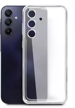 Чехол-накладка BoraSCO для смартфона Samsung Galaxy A15, силикон, прозрачный (72885)