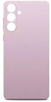 Чехол-накладка BoraSCO для смартфона Samsung Galaxy S24, силикон/микрофибра, лавандовый (72948)
