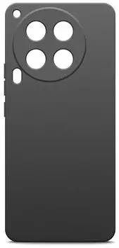 Чехол-накладка BoraSCO для смартфона TECNO Camon 30, силикон, черный (73126)