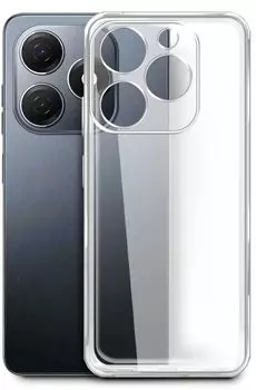 Чехол-накладка BoraSCO для смартфона TECNO Spark 20, силикон, прозрачный (72688)