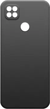 Чехол-накладка BoraSCO для смартфона Xiaomi Redmi 10A, силикон, черный (70448)
