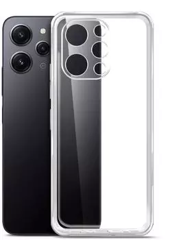 Чехол-накладка BoraSCO для смартфона Xiaomi Redmi 12, силикон, прозрачный (72125)