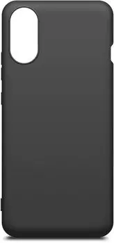 Чехол-накладка BoraSCO для смартфона ZTE Blade A31 plus, силикон, черный (40858)
