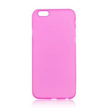 Чехол-накладка BROSCO SuperSlim для смартфона Apple iPhone 6, пластик, малиновый (IP6-PP-SUPERSLIM-MALIN)