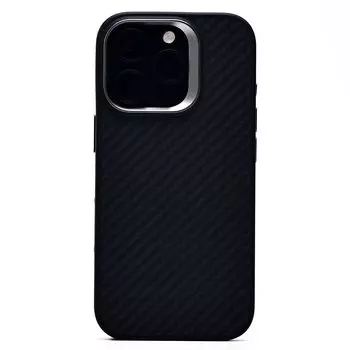 Чехол-накладка Cellis SM0010 MagEZ Pro 4 для смартфона Apple iPhone 16 Pro, кевлар, черный (234768)