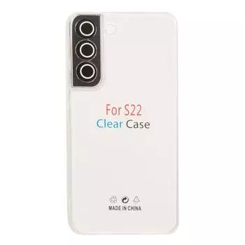 Чехол-накладка Clear Case для смартфона Samsung Galaxy S22, силикон, прозрачный (928786)