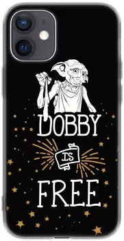 Чехол-накладка Deppa для смартфона Apple iPhone 12 mini, TPU, черный Dobby (120820)