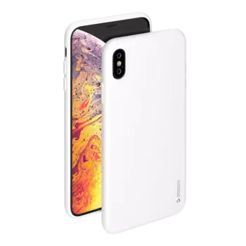 Чехол-накладка Deppa Gel Color Case для смартфона Apple iPhone XS Max, белый (31235)