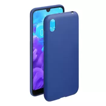 Чехол-накладка Deppa Gel Color Case для смартфона Huawei Y5 (2019), термопластичный полиуретан (TPU), синий (87150)