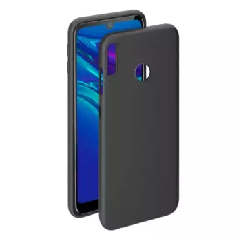 Чехол-накладка Deppa Gel Color Case для смартфона Huawei Y6 (2019), термопластичный полиуретан (TPU), черный (86663)