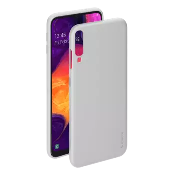 Чехол-накладка Deppa Gel Color Case для смартфона Samsung Galaxy A50 (2019), полиуретан, белый (86659)
