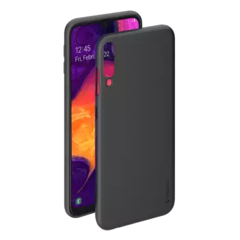 Чехол-накладка Deppa Gel Color для смартфона Samsung Galaxy A50 (2019), пластик, черный (30872)