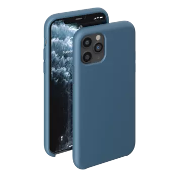 Чехол-накладка Deppa Liquid Silicone Case для смартфона Apple iPhone 11 Pro, синий (31301)