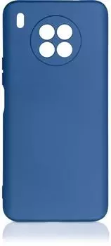 Чехол-накладка DF для смартфона Huawei Nova 8i, силикон, синий
