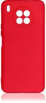 Чехол-накладка DF для смартфона Huawei Nova 8i/Honor 50, силикон, красный (hwOriginal-24)