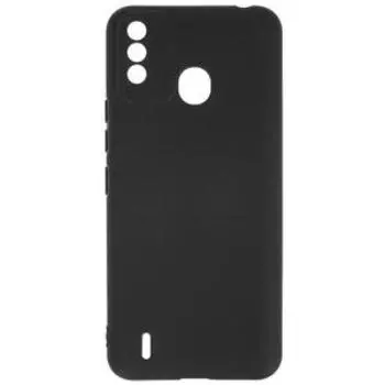 Чехол-накладка DF tCase 06 для смартфона Itel Vision 3, силикон, чёрный (DF itCase-06)
