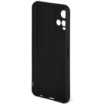 Чехол-накладка DF vCase 06 для смартфона 6.44" Vivo Y21/Y33s, силикон, черный (DF vCase-06 (black))