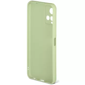 Чехол-накладка DF vCase 06 для смартфона 6.44" Vivo Y21/Y33s, силикон, светло-зеленый (DF vCase-06 (light green))