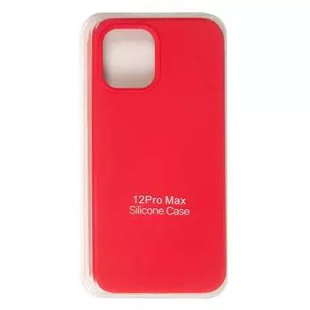 Чехол-накладка для смартфона Apple iPhone 12 Pro Max, красный (862812)