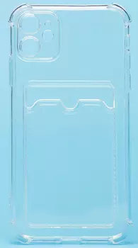 Чехол-накладка для смартфона Apple iPhone 11, TPU, прозрачный (SC278)