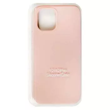 Чехол-накладка для смартфона Apple iPhone 12/12 Pro, soft-touch, пудра (862828)